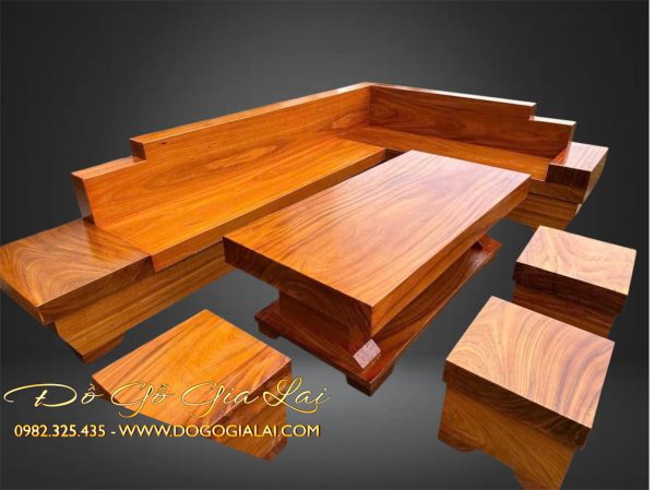 sofa gỗ tự nhiên